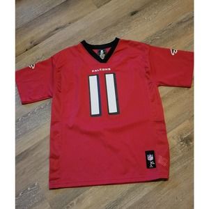 NFL Youth XL Julio Jones Falcons Jersey. #11. Worn Once. Excellent! Red Atlanta